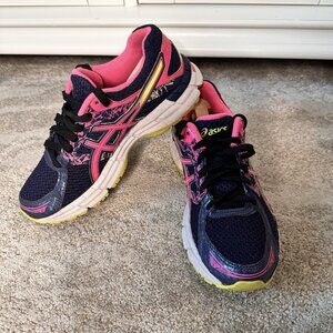 ASICS Gel-Excite 3 Shoes Womens Size 6US Pink/Blu Mesh Running Athletic Sneakers